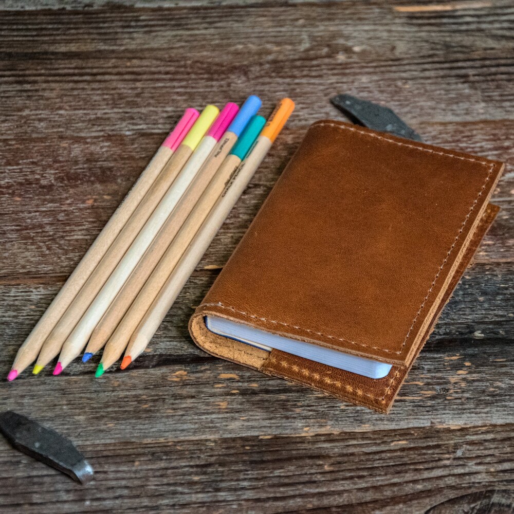 Small Leather Journal, variety of colors * Small Sketchbook * Blank Travel Noteb